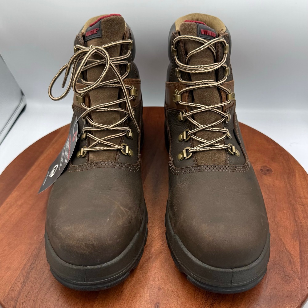 Wolverine 6" Cabor EPX‎ Waterproof Composite Toe Work Boot Brown Mens 14 W10314